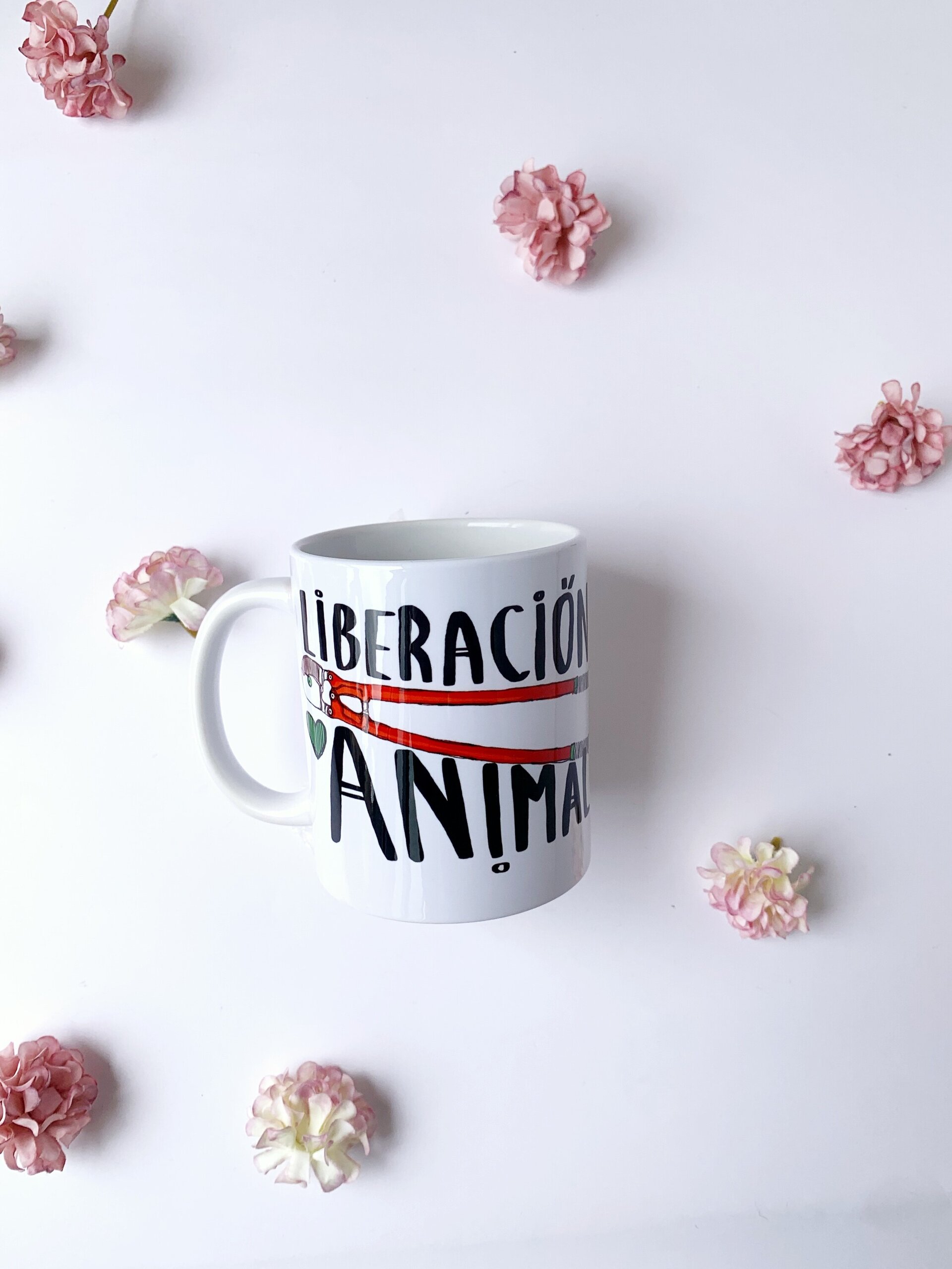 Taza liberación animal - 2