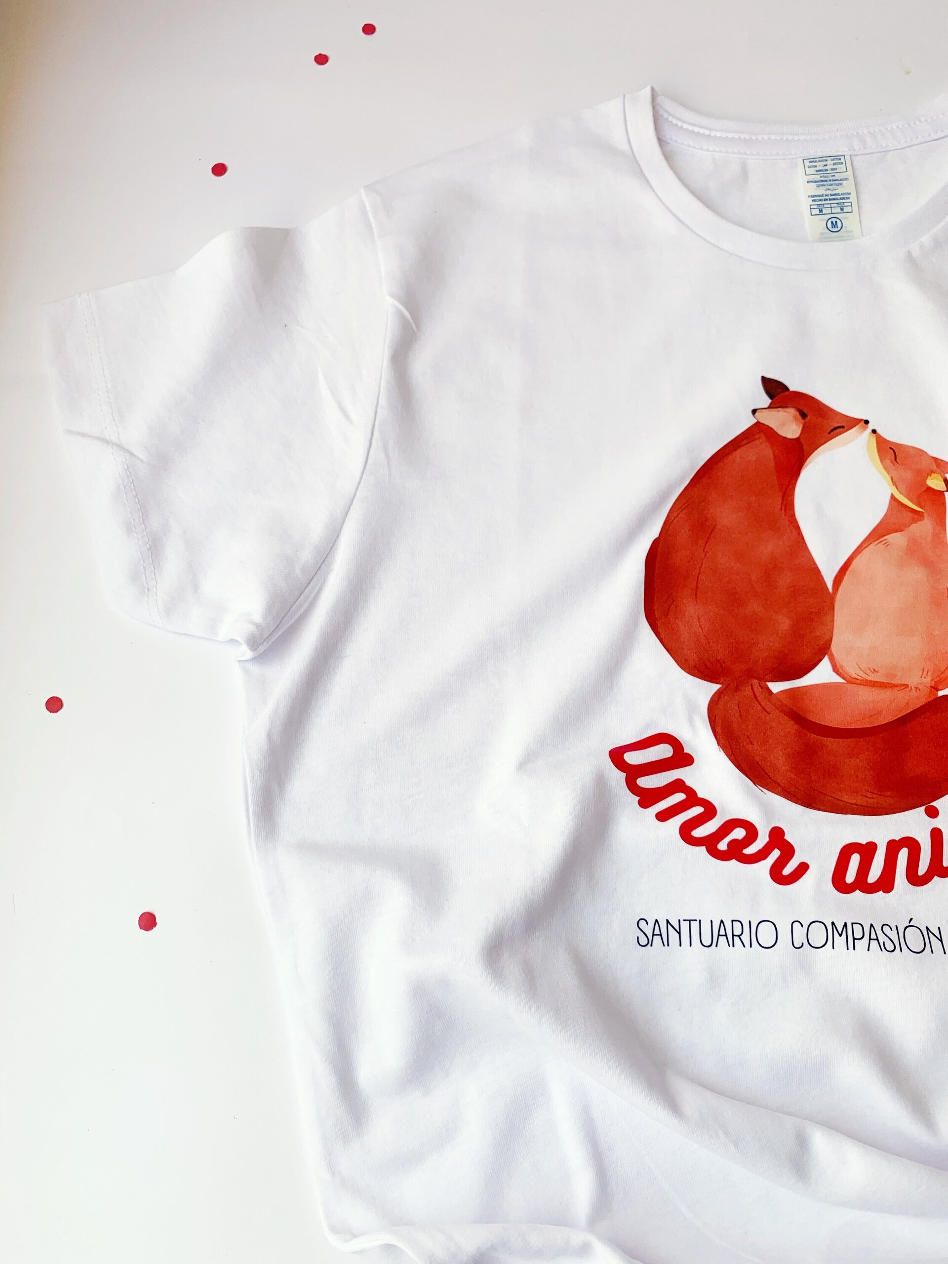 Camiseta mujer amor animal - 2